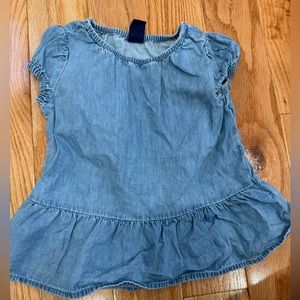 Baby Gap | baby girl chambray dress | 3-6 months